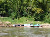 Fahrt auf dem Mekong