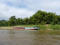 Fahrt auf dem Mekong
