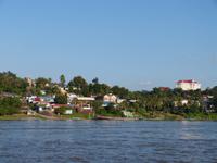 Fahrt auf dem Mekong