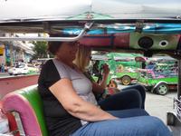 Tuk Tuk Fahrt durch Bangkok