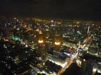 Bangkok bei Nacht vom Baiyoke Sky Hotel