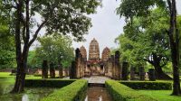 Tempel Parkanlage - Kamphaeng Phet