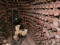 Weinkeller im Untergrund