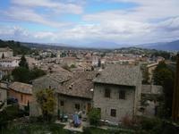 Blick über Spoletto