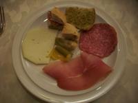 Antipasti zum Abendessen