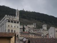 Stadtansicht auf Gubbio