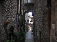 Malerische Gassen in Spello