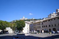 Assisi mit Blick auf die Rocca