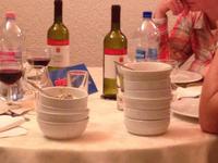 Jeden Abend ein leckeres Menü - allen hat es geschmeckt