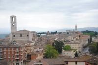 Blick auf einer der Finger von Perugia
