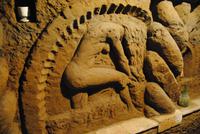 Reliefs im Tuffgestein