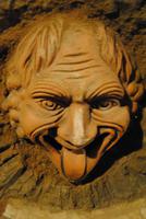 Reliefs im Tuffgestein