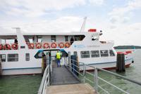 Schiff auf dem Trasimenosee - Fahrt zur Isola Maggiore