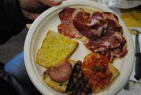 Mittagsimbiss in der Ölmühle - natürlich mit Olivenöl