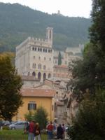 Blick auf Gubbio - Palazzo dei Consoli