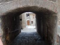 mittelalterliche Unterführung
