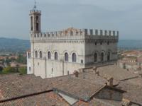 Blick über die Dächer von Gubbio