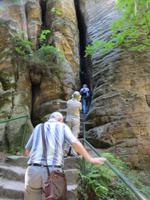 in den Prachover Felsen