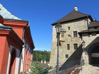 Loket, an der Burg