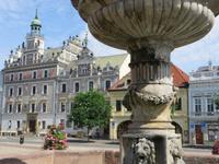 Kolin, Markt mit Rathaus