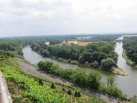 Melnik, Zusammenfluss von Elbe und Moldau
