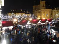 Weihnachtsmarkt in Prag auf dem Altstädter Ring