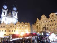 Weihnachtsmarkt in Prag auf dem Altstädter Ring