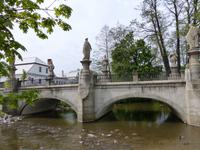 Figurenbrücke in Zelená Hora