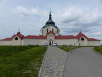 Wallfahrtskirche des heiligen Nepomuk in Zelená Hora
