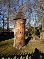 Historische Bienenstöcke im Walachischen Freilichtmuseum