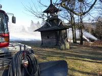 Schneekanonen im Einsatz...