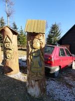 traditionelle Volkskunst, Pustevny in den Beskiden 