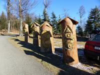 traditionelle Volkskunst, Pustevny in den Beskiden 