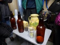 Bierprobe in der Brauerei Kosir