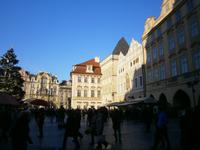 Weihnachtsmarkt auf dem Altstädter Ring in Prag