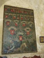 STammbaum der Kinskys auf Burg Kost