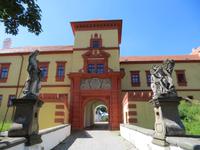 Trebic Schlosszugang