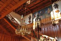 Treppenhaus im Schloss Lednice