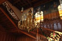 Treppenhaus im Schloss Lednice