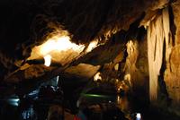 Bootsfahrt in den Punkva-Höhlen