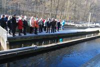 Besuch der Forellen-Farm