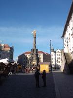 auf dem Hauptmarkt von Olmütz