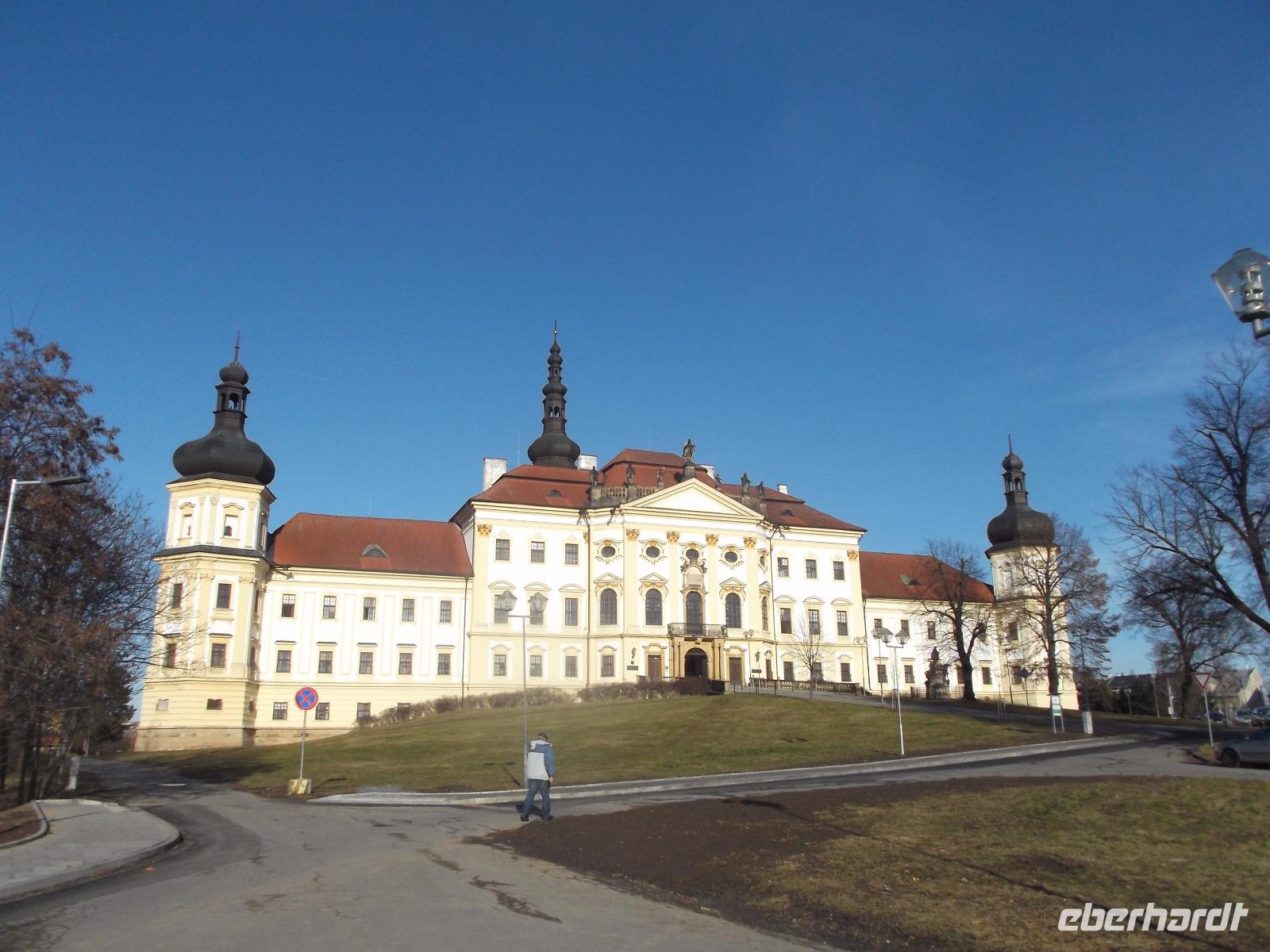 das barocke Hradisko-Kloster in Olmütz ist ein Werk des Hofbaumeisters Tencalla
