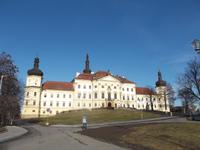 das barocke Hradisko-Kloster in Olmütz ist ein Werk des Hofbaumeisters Tencalla
