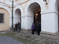 Schlosshof von Kromeriž, heute UNESCO-Weltkulturerbe