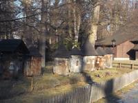 Walachisches Freilichtmuseum in Rožnov pod Radhoštem, historische Bienenstöcke