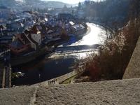 die Moldau in Krumau