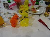 Silvesterfeier, Luftballon-Tiere