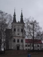 barocke Wallfahrtskirche Sta. Barbara bei Mnich in Südböhmen