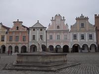 historischer Marktplatz in Telc